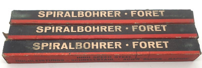 3x Spiralbohrer Twist Drill 15,5 mm Spiralbohrer Foret