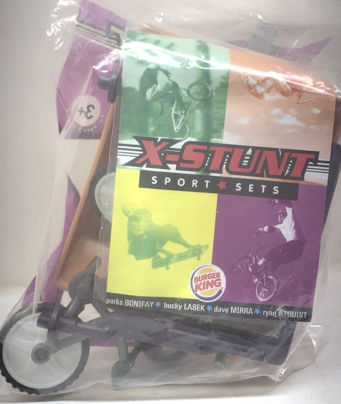 2001 Burger King X-Stunt Sport Sets Toy - Bike