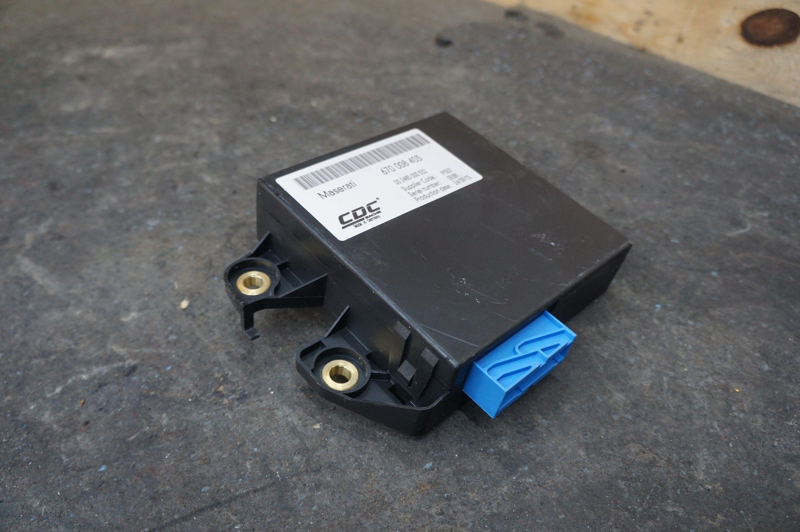Suspension Control Module Oem 670008403 Maserati Quattroporte Ghibli 2013-17+
