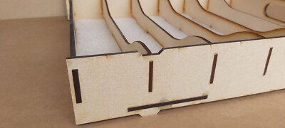 Caja De Almacenamiento Apilable Para Herramientas Y Materiales - Archivos SVG DXF CDR Para Corte Láser - Files NC