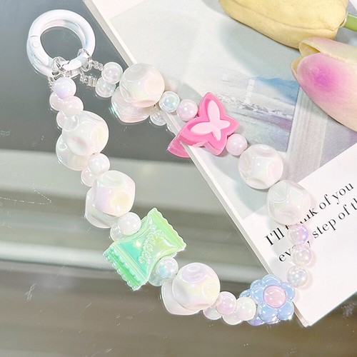 Bracelet Mobile Téléphone Charm Perles Chaîne Mode Bijoutier Anti-Perte Téléphone Cordon - Photo 29/51