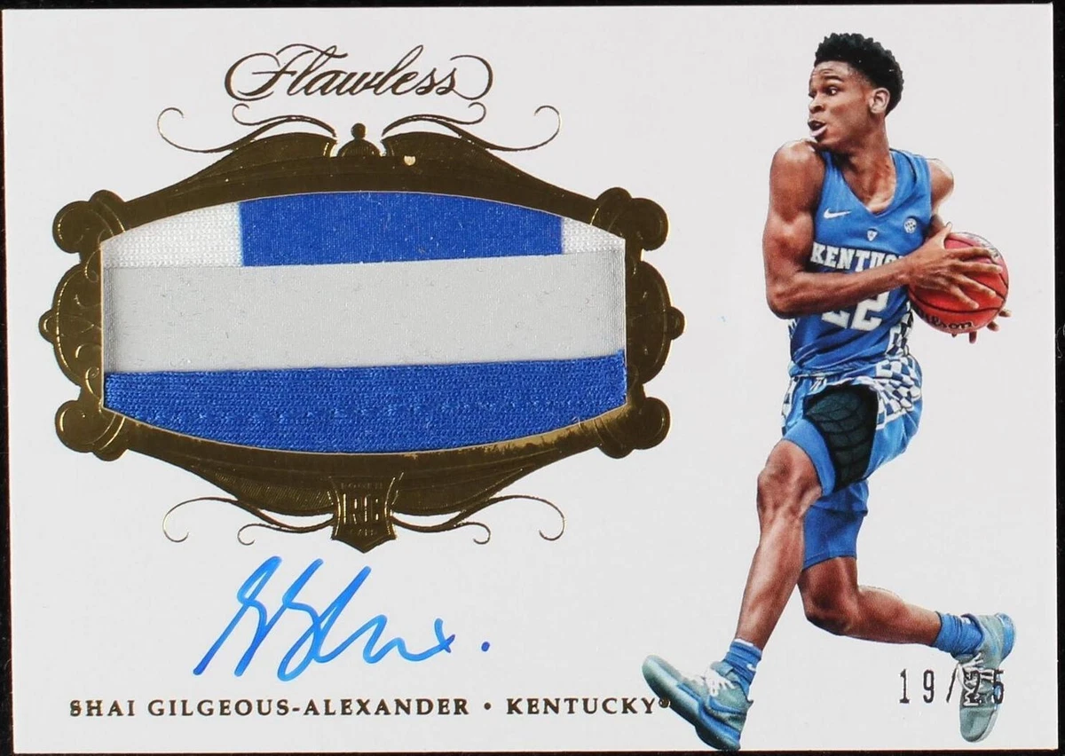 2018-19 Panini Flawless Collegiate - Shai Gilgeous-Alexander #116