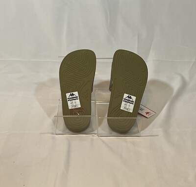 Kappa Authentic Adam 2 Olive Slides Authentic Adam 2 Slides - Green Olive/White – Feature main image 2