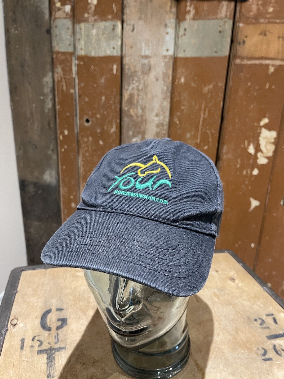 Beechfield Yourhorsemanship.com Baseball Cap Blac… - image 2