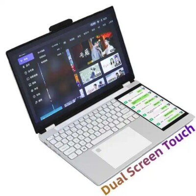 Dual Screen Laptop Win 11 intel Celeron N5105 16gb / 512gb ssd