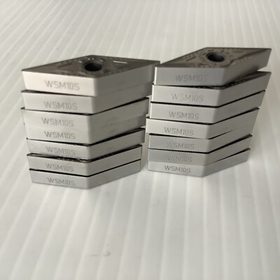 Walter Turning Carbide Insert WSM10S NMS 0.4 New no Box qty 14 