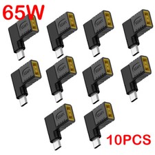 10PC Laptop Charger Converter TO USB Type C PD Power Charging Cable Adapter