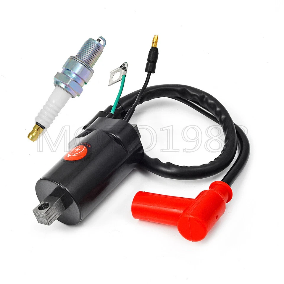 Bobina de encendido y bujía para Honda CR125R 1989-1997 CR250R 90-92 CR500R 90-01 Foto 3 de 4