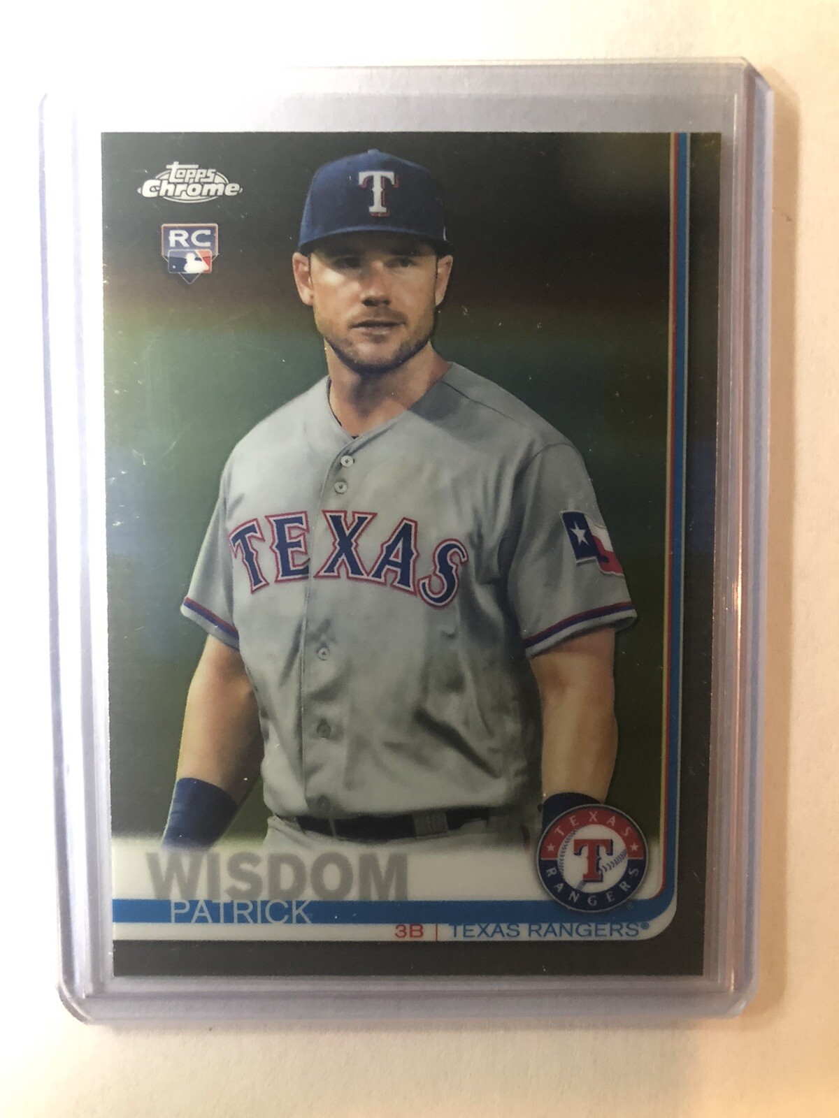 2019 Topps Chrome Patrick Wisdom Rookie RC #146 Rangers