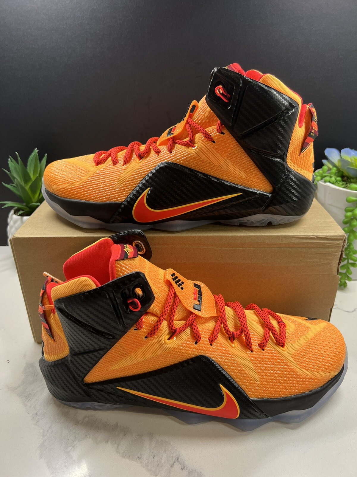 yellow lebron 12