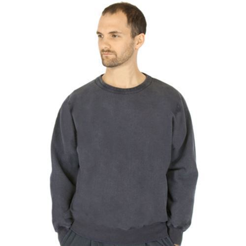 Mens 100% Heavy Cotton 3-Button Polo Sweatshirt - Heavy Weight - Made in Canada - Picture 9 of 15