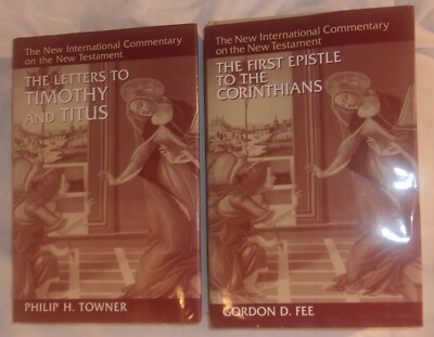 LOT OF 2 THE NEW INTERNATIONAL COMMENTARY ON THE NEW TESTMAMENTS BOOKS ...