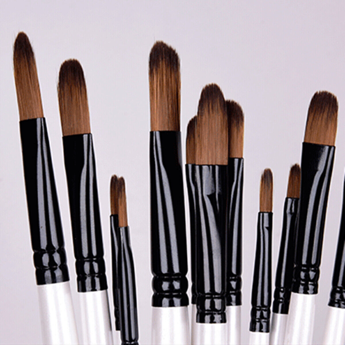 12Pcs Set Art Painting Brushes Acrylic Oil Watercolor Artist Paint