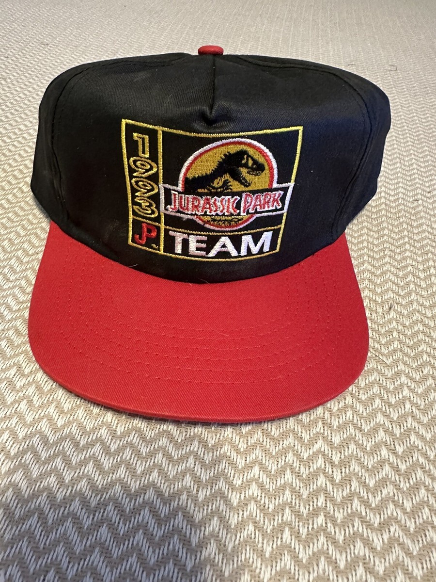 Vintage Jurassic Park Hat Cap 1993 Mcdonalds JP Team Movie