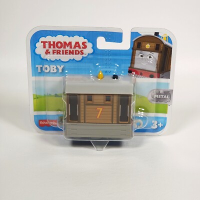 NEW Thomas Friends All Engines Go TOBY Push Along Metal Toy Train SHIPS  FAST!