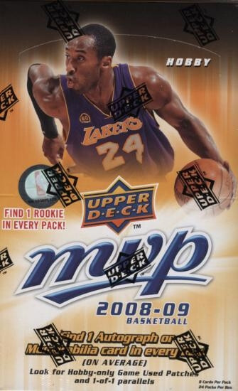 2008-09 Upper Deck MVP Basketball Singles - U PICK - COMPLETE YOUR SET