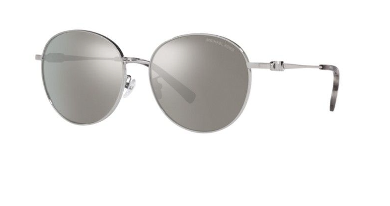 NEW Michael Kors MK1119-11536G-57 SILVER Sunglasses | eBay