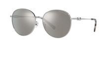 NEW Michael Kors MK1119-11536G-57 SILVER Sunglasses
