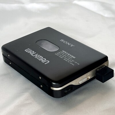 SONY WM-EX66 1992 Walkman W/Plug adapter Cassette Player Made in