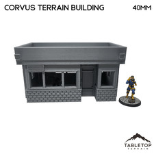 Corvus Terrain Building - Marvel Crisis Protocol Building - Tabletop Terrain MCP