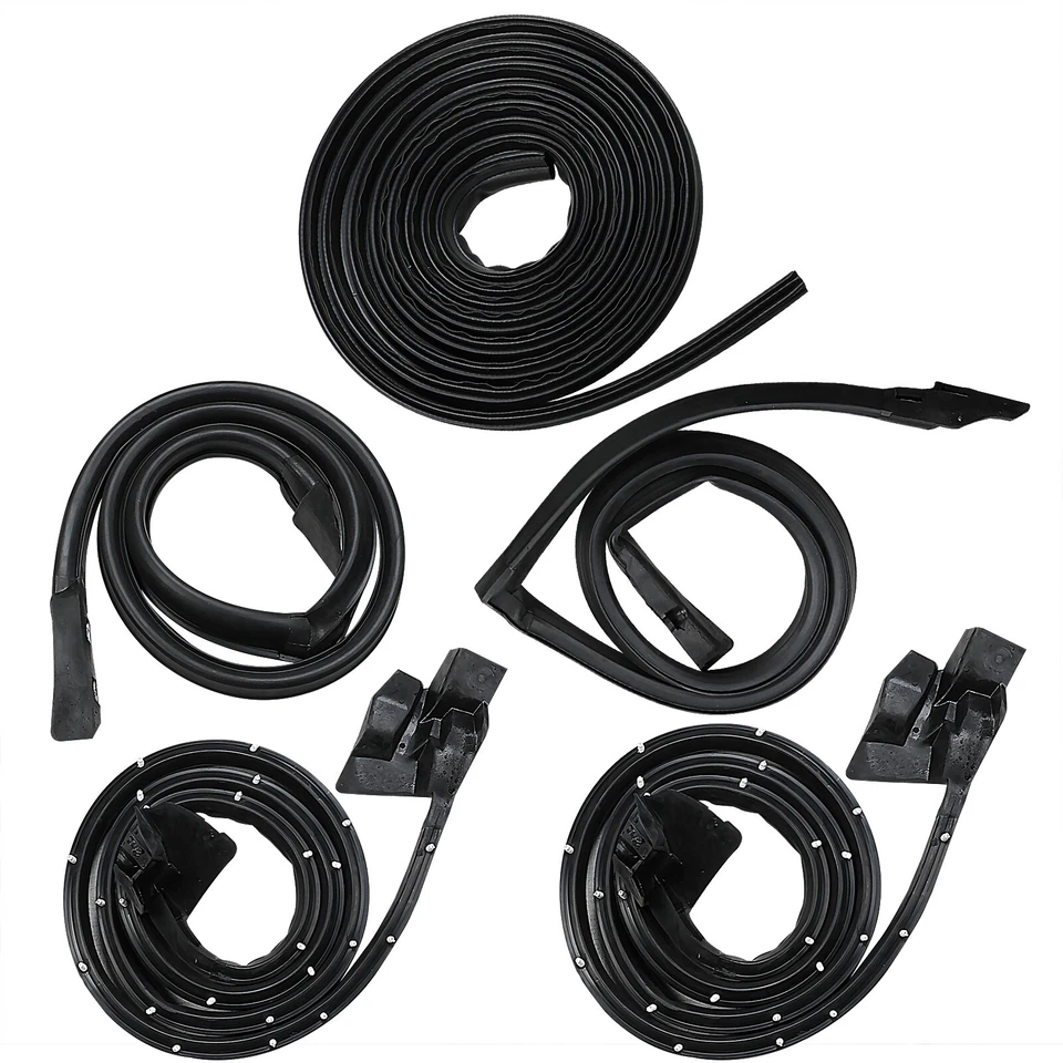 9x Roof Rail Window Door Trunk Weatherstrip Seal for Chevy Monte Carlo SS 83-88 Foto 4 de 4