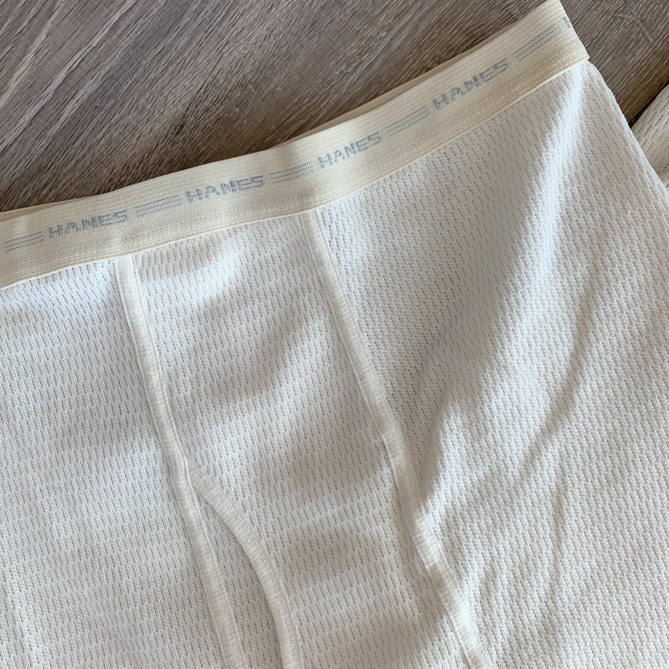 Vintage Hanes American Sportsman Thermal Long Underwear Made in USA Large 38 40 - Image 2 of 4