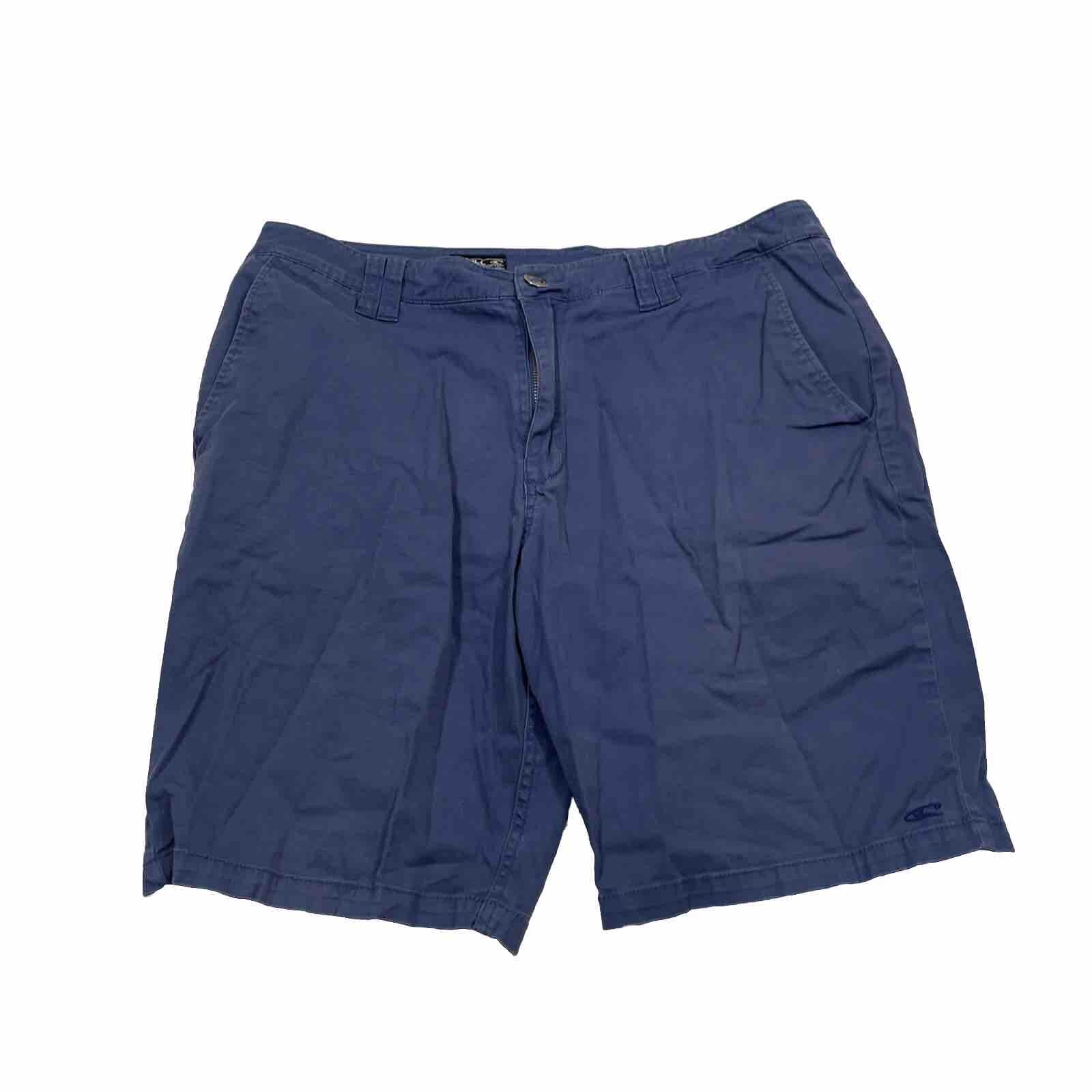 Oneill Shorts Mens 32 Blue LIghtweight Khaki Chino eBay