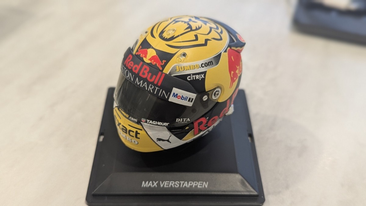 Max Verstappen 1:5 Mini Helmet 2018 Austrian Grand Prix Red Bull