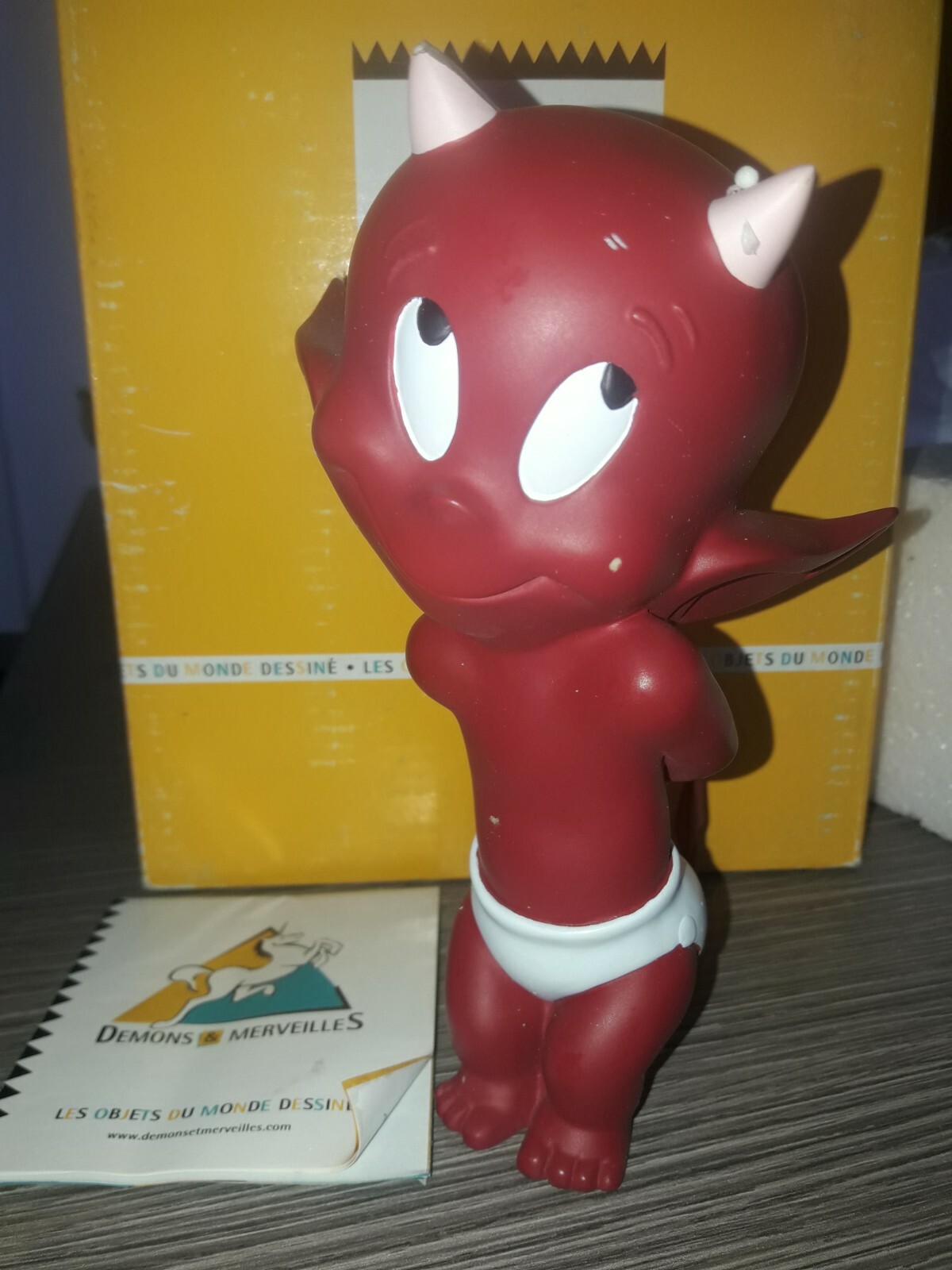 Serre-livres Démons Et Merveilles - Figurines Hot Stuff Et Sorcière En Résine