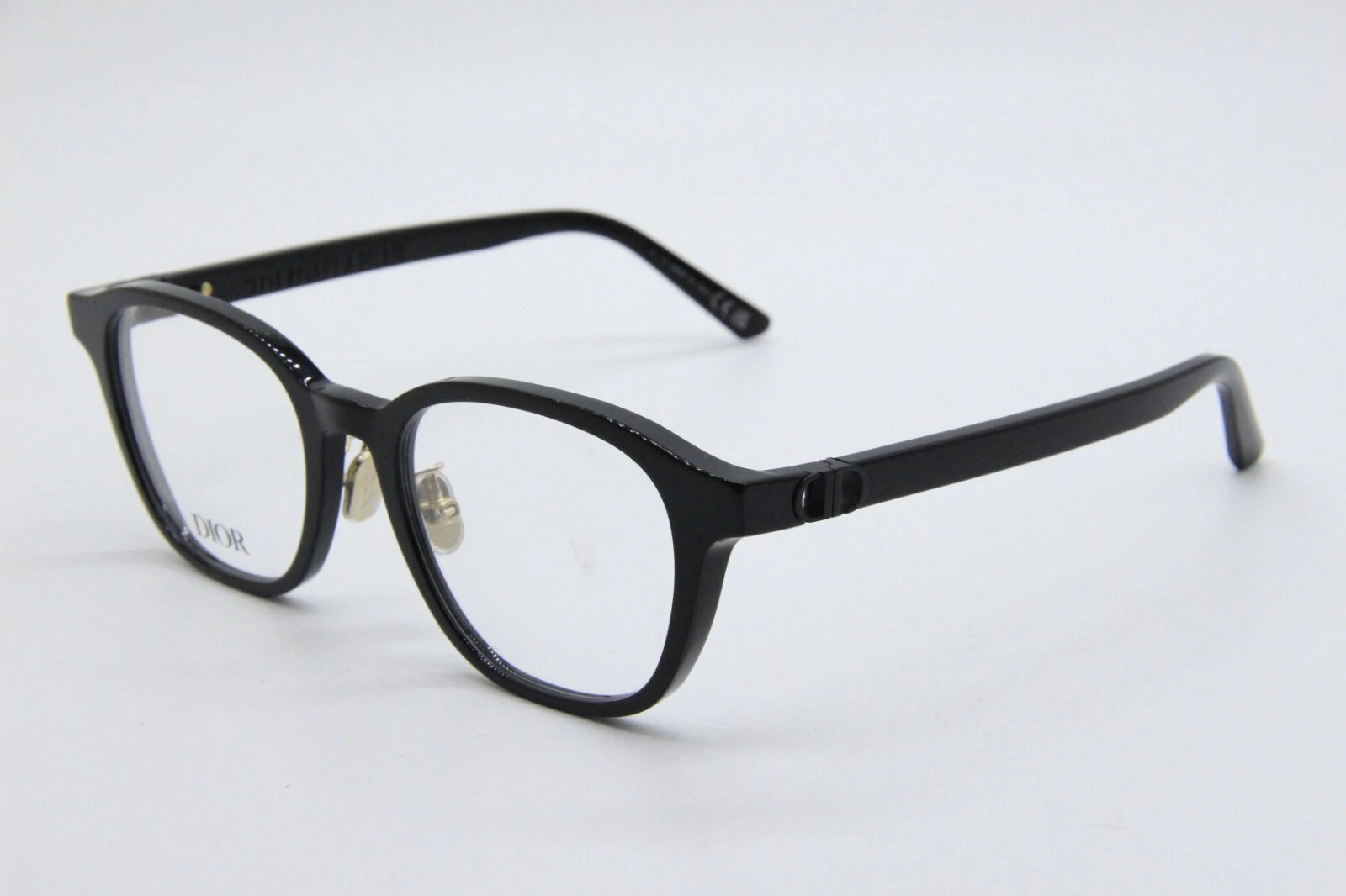 NEW CHRISTIAN DIOR 30MONTAIGNEMINIO S3F 1400 BLACK AUTHENTIC EYEGLASSES 53 20
