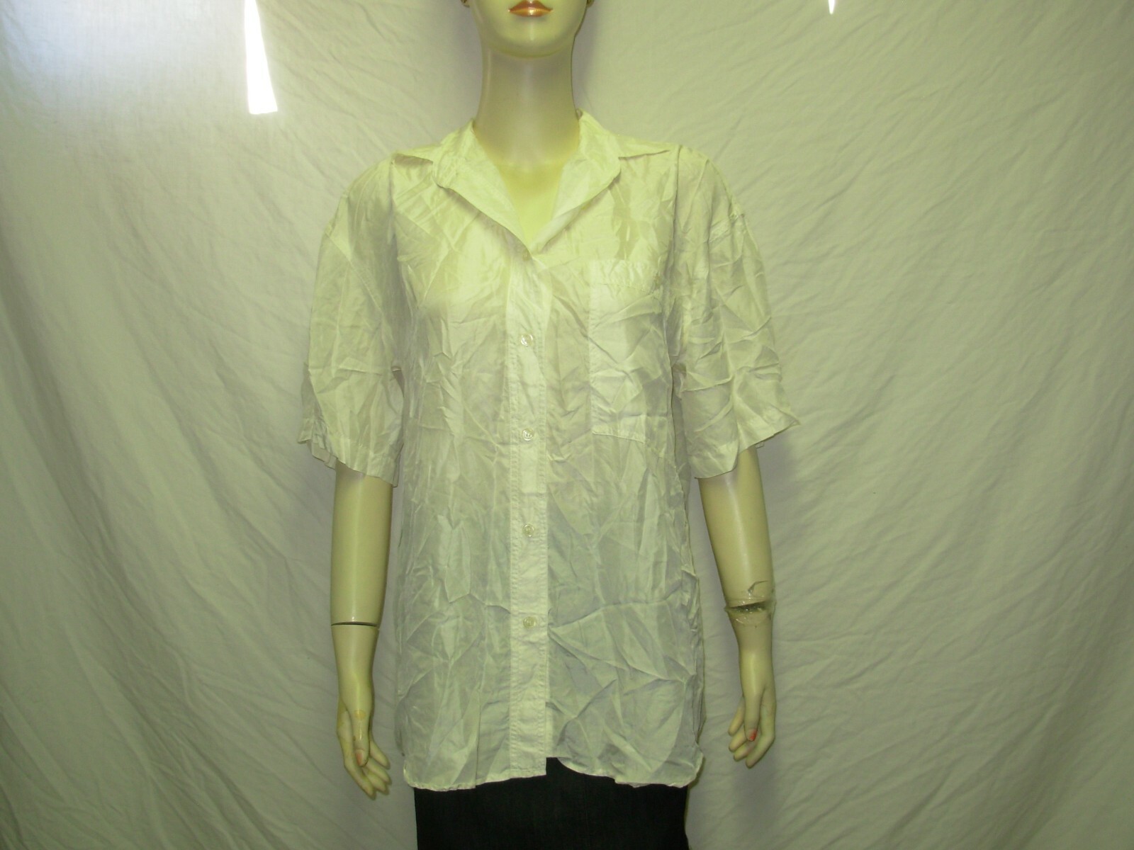 ETAM Camisa 100% Seda Talla 1 (Talla Grande) VFH090
