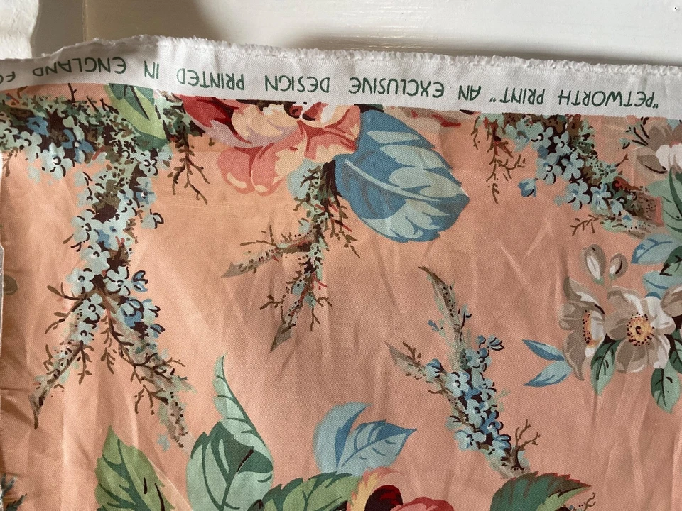 Lee Jofa, Estampado Petworth, Chintz Esmaltado Floral 18yds Exclusivo Foto 2 de 4