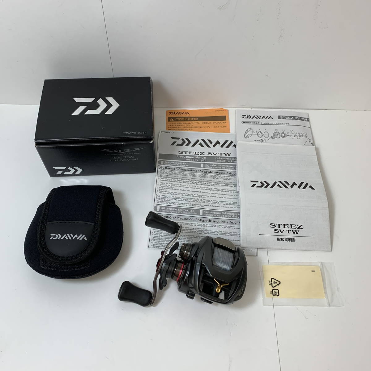 DAIWA - DAIWA　STEEZ　SV TW 1016SV-SH Daiwa STEEZ SV TW 1016SV-SH Baitcasting Reel Made in Japan