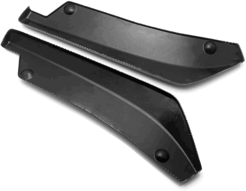 Carbon Fiber Rear Bumper Extensions Spats Apron  for Audi A3 S3 RS3 A4 S4 RS4 Foto 4 de 4