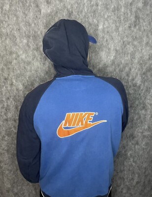 Nike Vintage Big Center Logo Swoosh ZipHoodie