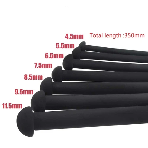 Silicone Penis Urethral Plug Urethra Stretching Stretcher Sounding Dilator Male - Picture 11 of 16