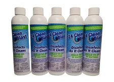 5 Bottles Euroflex 24 Clean Blast Steam Activator Disinfects Bacteria 8oz SEALED