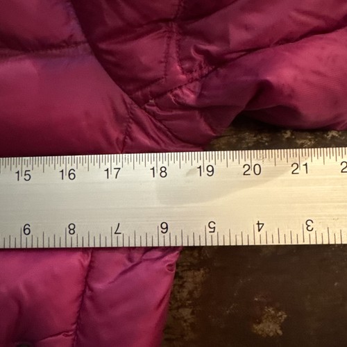 Eddie Bauer Womens First Ascent 800 Fill Goose Down Jacket Med Plum/Purple NICE! - Picture 9 of 12