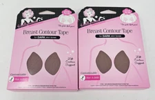 Hollywood Fashion Secrets Breast Contour Tape For Dark Skin Tones Size A-DDD New
