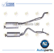 For Mitsubishi - L200 2.5 TD 4WD 1997-2006 Rear Exhaust Back Box Silencer