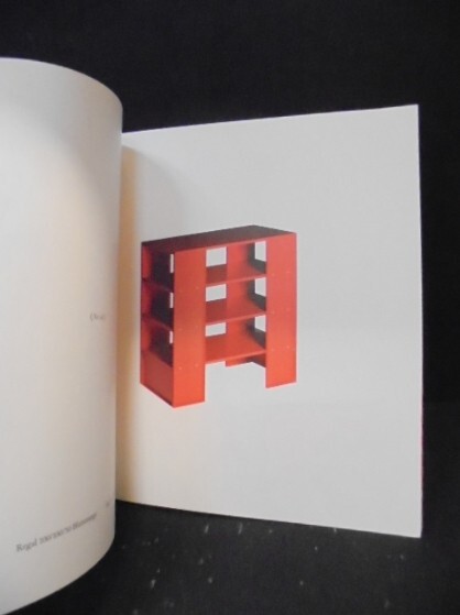 Donald Judd Möbel Furniture Arche Donald Judd - Möbel Furniture Arche / photobook | eBay