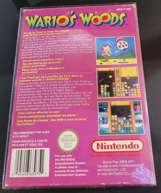 Bo&icirc;te Vide Nintendo NES - Wario's Woods + Notice + Flyer - Bon &Eacute;tat