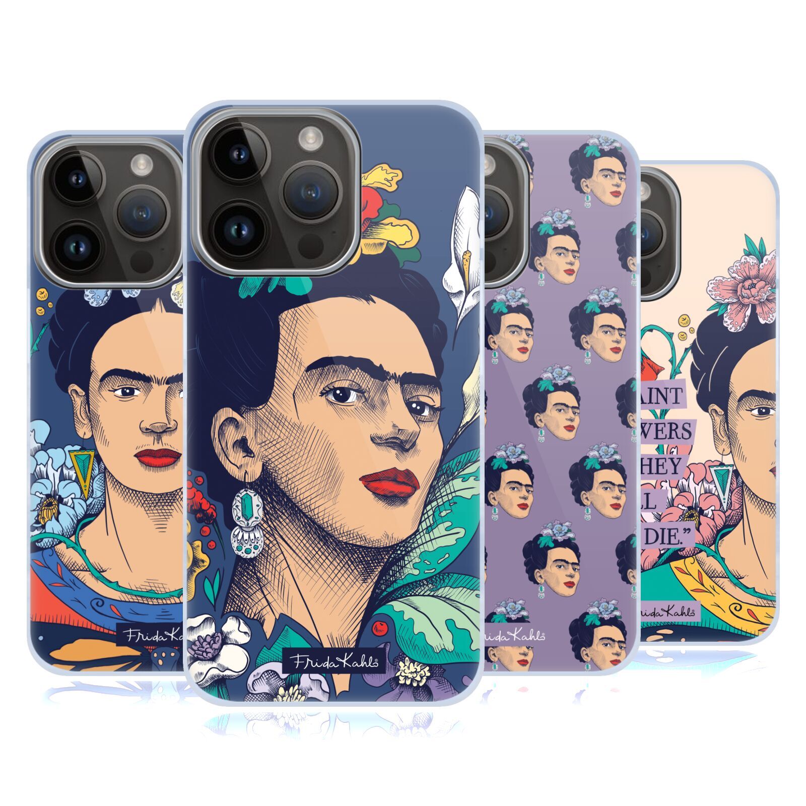 OFFICIAL FRIDA KAHLO SKETCH HARD BACK CASE FOR APPLE iPHONE PHONES