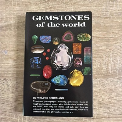 Gemstones of the World Walter Schumann 1977 Hardcover Illustrated Guide