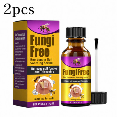 Bee Venom Toenail Fungus Removal Gel Nail Repair Anti Fungal Treatment