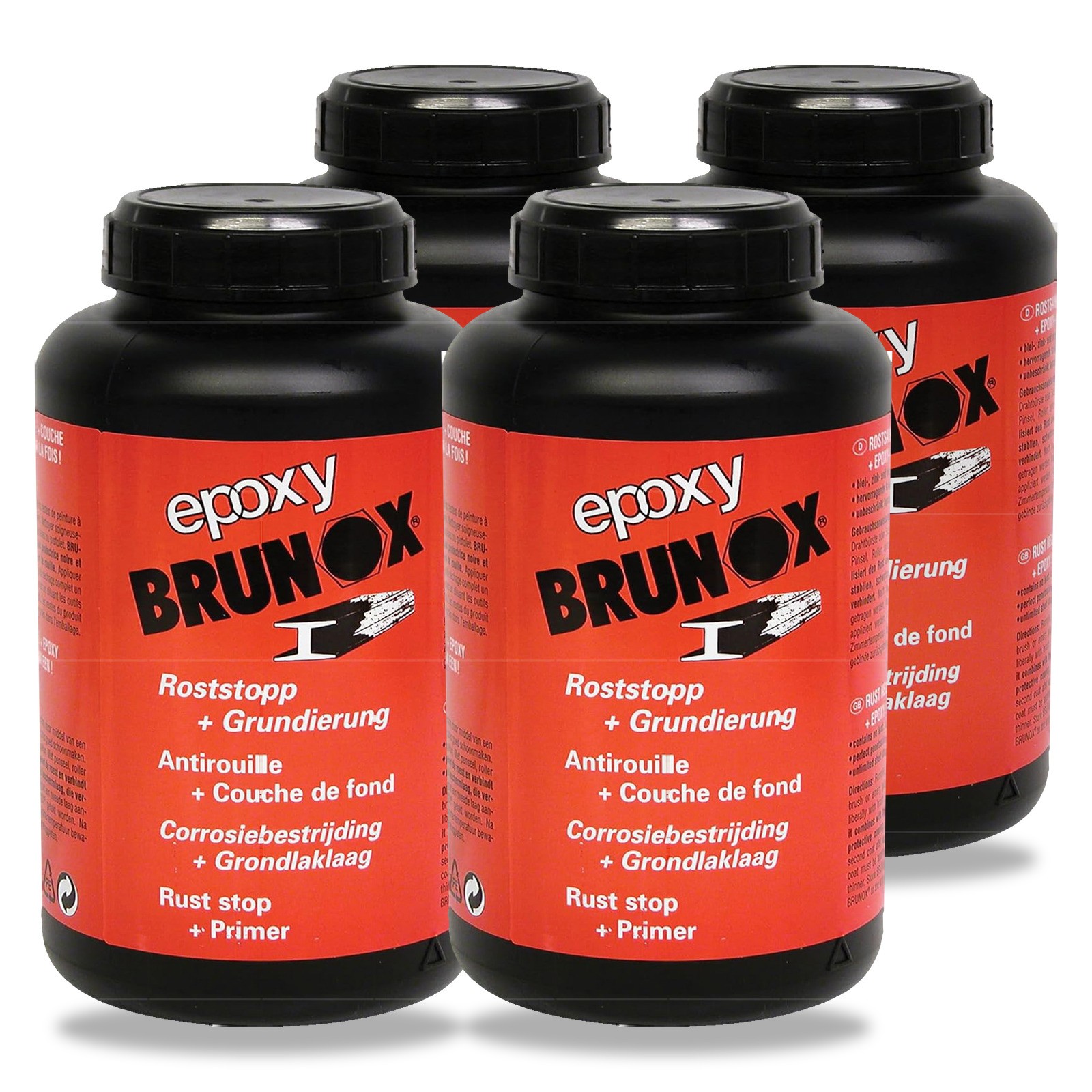 Brunox Epoxy 2 x 1 Liter Rostumwandler Rostsanierer Grundierer - Bild 6