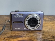Olympus FE-330 Digital Camera Blue For Parts