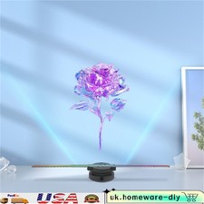 16W 3D Hologram Fan, 3D Holographic Fan Projector, 1024 640, 244 LED Beads