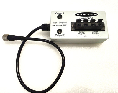 BANNER ENGINEERING DBQ5  Portable Sensor Testing / Demo Box - New USA