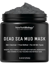 New York Biology Dead Sea Mud Mask for Face and Body | Spa Quality Pore Refiner 